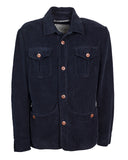 Overshirt iconica in velluto Rocciatore cotone 100%
