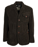 Giacca iconica in velluto 500 righe cotone 100%