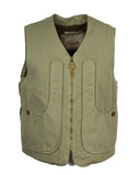 ICONIC VEST IN CANVASS COTTON