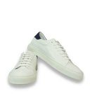 Feniglia Sneaker with Canvas Detail - Blue
