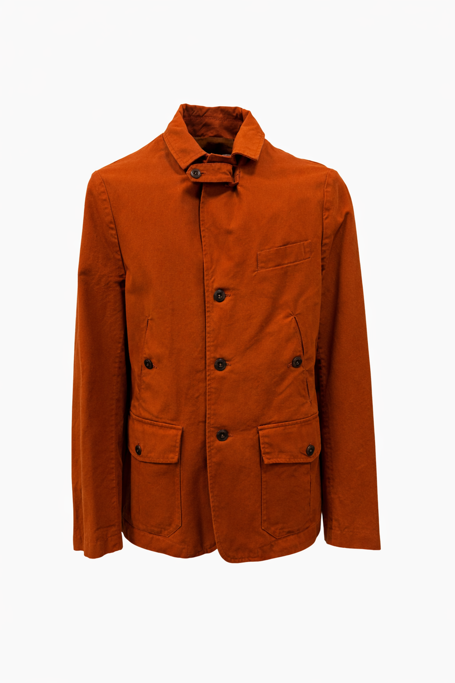 Gilet Homme Capalbio Arno Mskin – Futaine Boue – Boutons Corozo – Neuf Avec étiquettes – Fabriqué En Italie