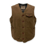 Gilet iconico Arno in fustagno collezione 2026 TABACCO