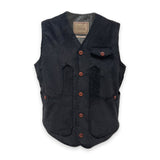 Gilet iconico Arno in velluto 500 righe collezione 2026 BLU DARK
