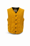Gilet iconico in cotone lino 2025