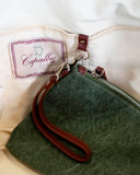 TWO POCKET BAG IN CASENTINO COCCIO WOOL