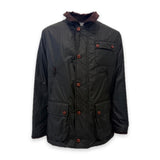 Over coat Bolgheri in cotone Superwax collezione 2026 TESTA DI MORO