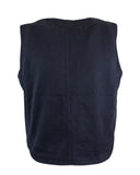 ICONIC VEST IN COTTON LINEN