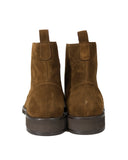 Suede ankle boot