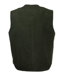 FOUR POCKET VEST IN MOLSKIN COTTON
