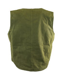 ICONIC VEST IN CANVASS COTTON