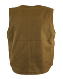 ICONIC VEST IN COTTON LINEN