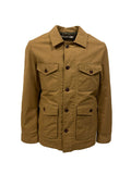 CAMPIONARIO Field Jacket in cotone waxed