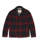 OVERSHIRT IN CHECK WOOL