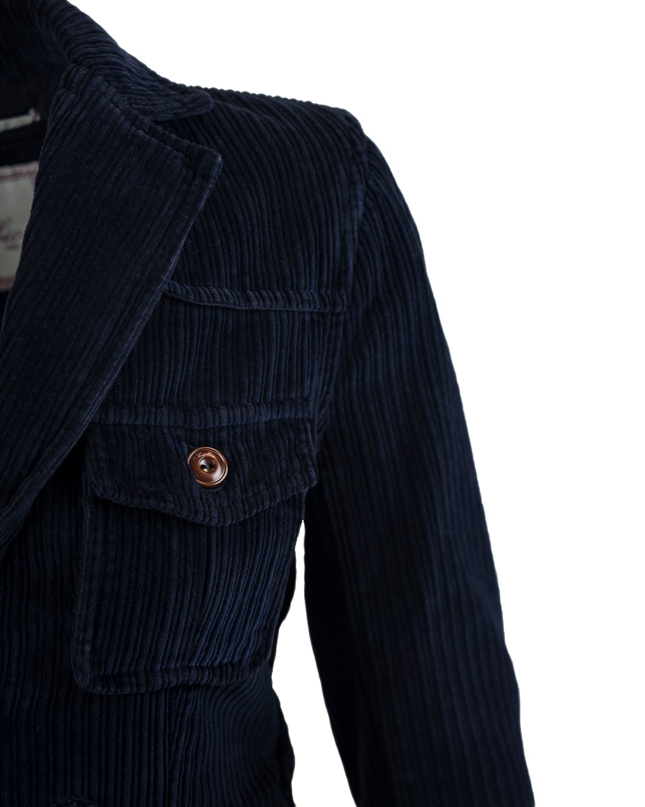 Iconic rocker velvet jacket - Blue