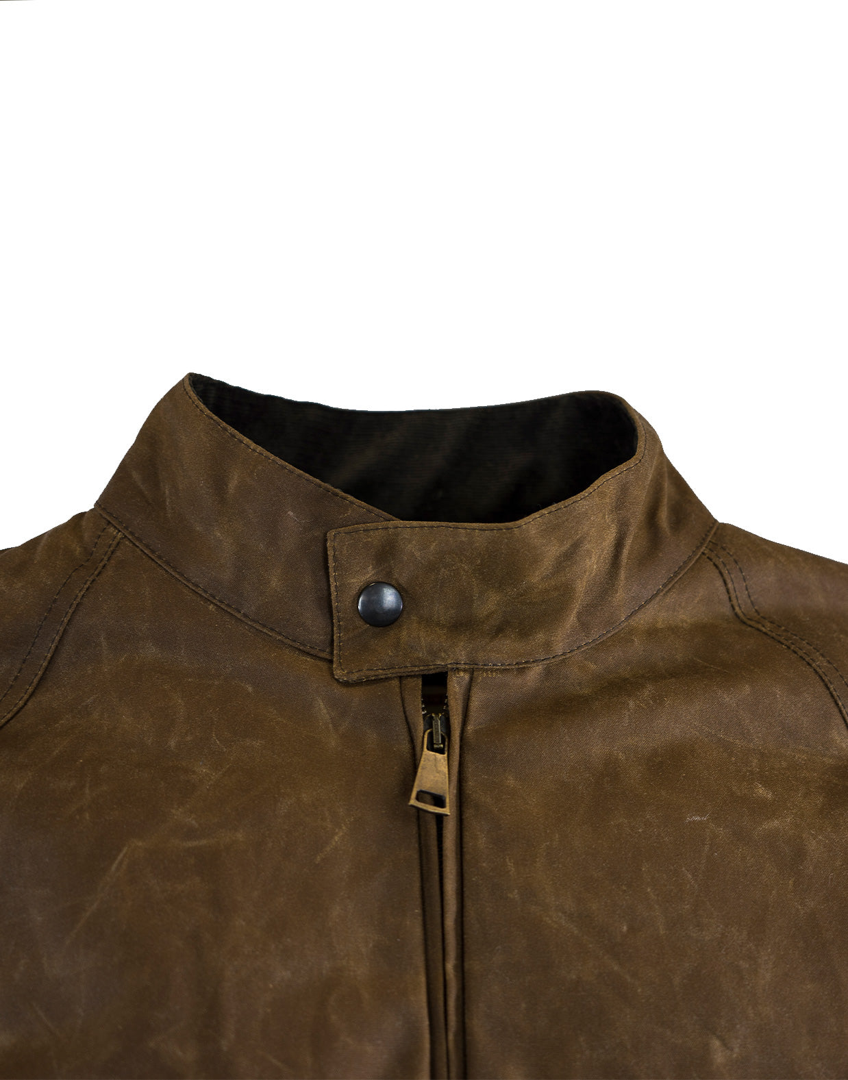 Blouson in Waxed cotton