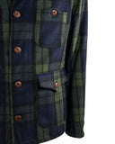 OVERSHIRT IN CHECK WOOL
