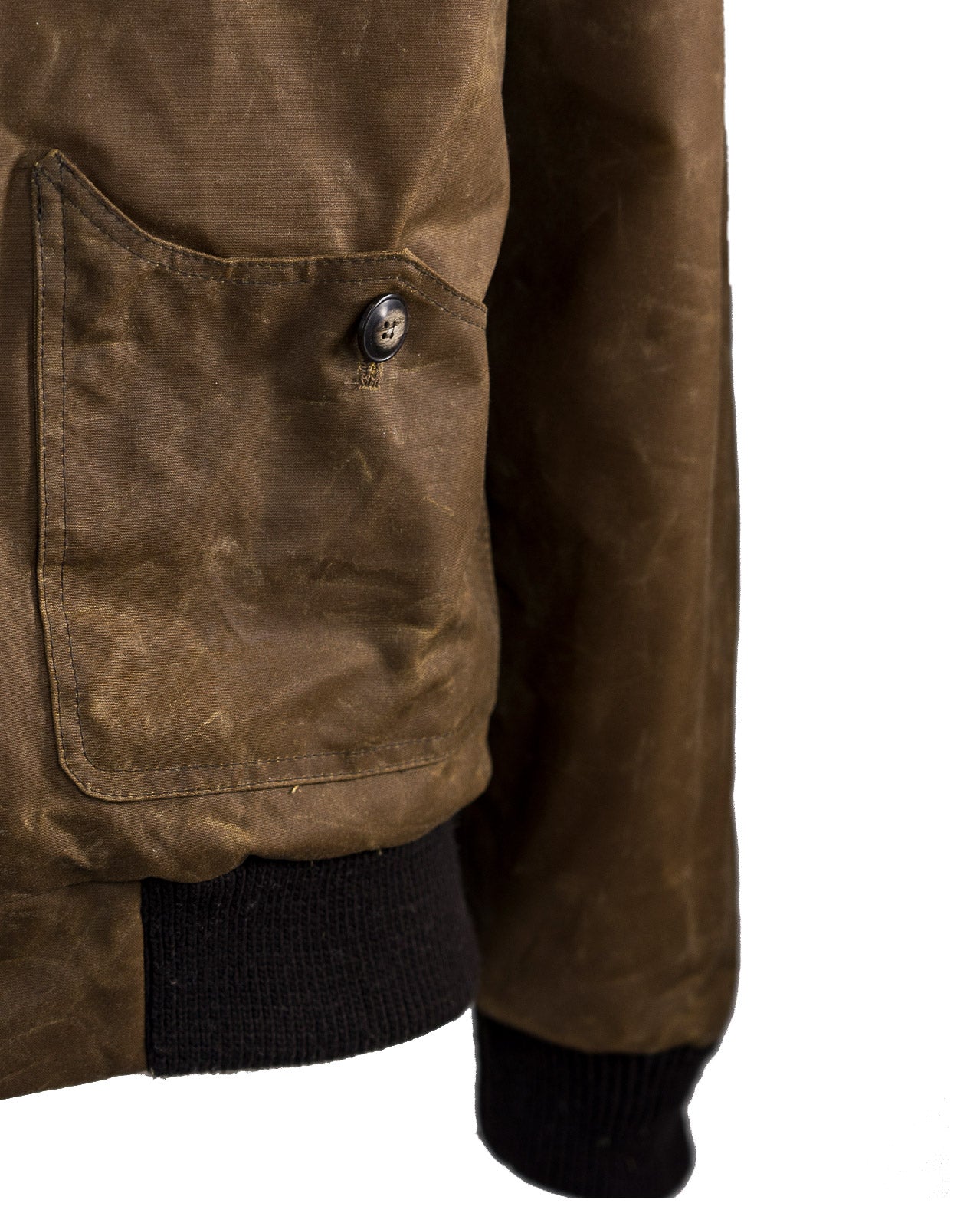 Blouson in Waxed cotton