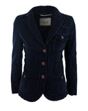Iconic rocker velvet jacket - Blue