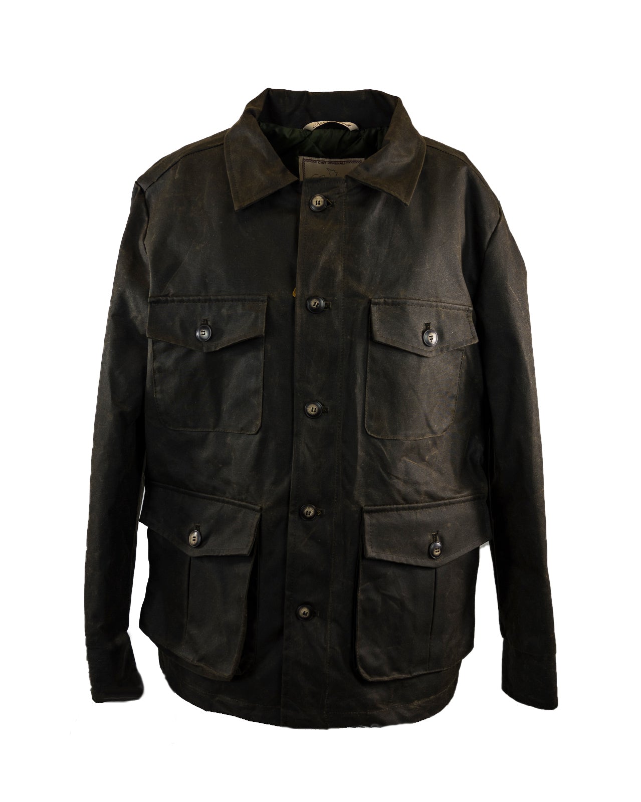 Field Jacket in Waxed cotton Capalbio Abbigliamento