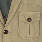 ICONIC JACKET IN COTTON LINEN