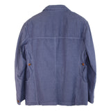 ICONIC JACKET IN COTTON LINEN