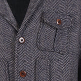 ICONIC JACKET IN RESCA WOOL