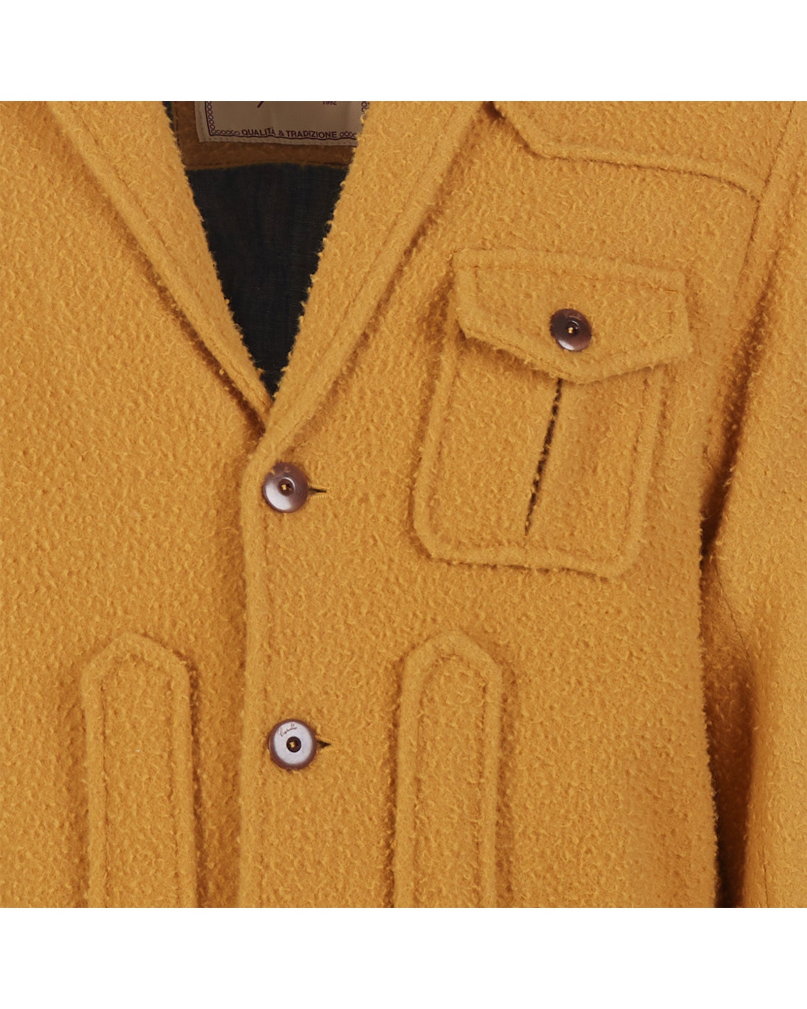 Iconic jacket in Casentino wool