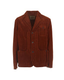 Iconic winter jacket in rock velvet