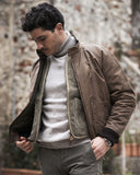 Blouson in Waxed cotton