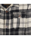 Check wool overshirt
