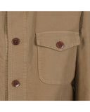 Field Jacket in moleskin cotton