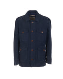 Field Jacket in moleskin cotton