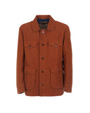 Field Jacket in moleskin cotton