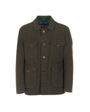 Field Jacket in moleskin cotton