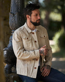 BLOUSON IN COTTON LINEN