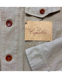 BLOUSON IN COTTON LINEN
