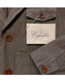BLOUSON IN COTTON LINEN
