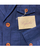 BLOUSON IN COTTON LINEN