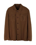 BLOUSON IN COTTON LINEN