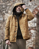 Blouson in cotone waxed