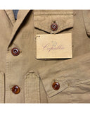 Vier-Taschen-Jacke aus Leinenbaumwolle