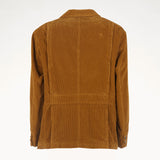 Four-pocket jacket in 500-line velvet