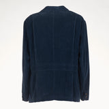 Four-pocket jacket in 500-line velvet