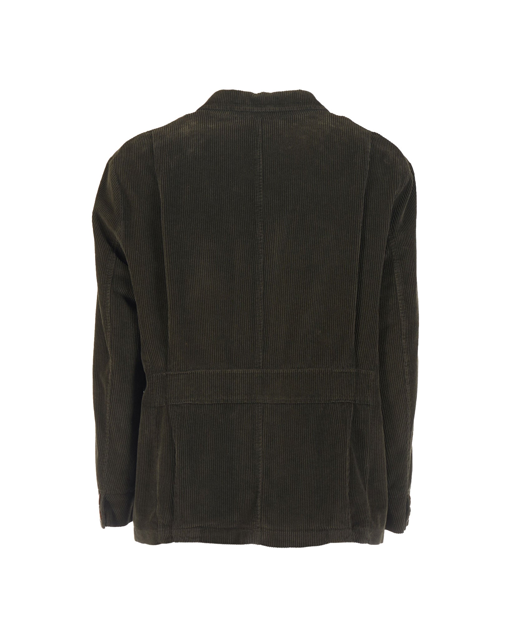 Four-pocket jacket in 500-line velvet