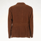 Four-pocket jacket in 500-line velvet