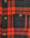 OVERSHIRT IN CHECK WOOL