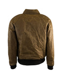 Bomber in Cotone Waxed