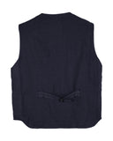 ICONIC VEST IN CANVASS COTTON