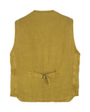 ICONIC VEST IN COTTON LINEN