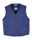 ICONIC VEST IN COTTON LINEN